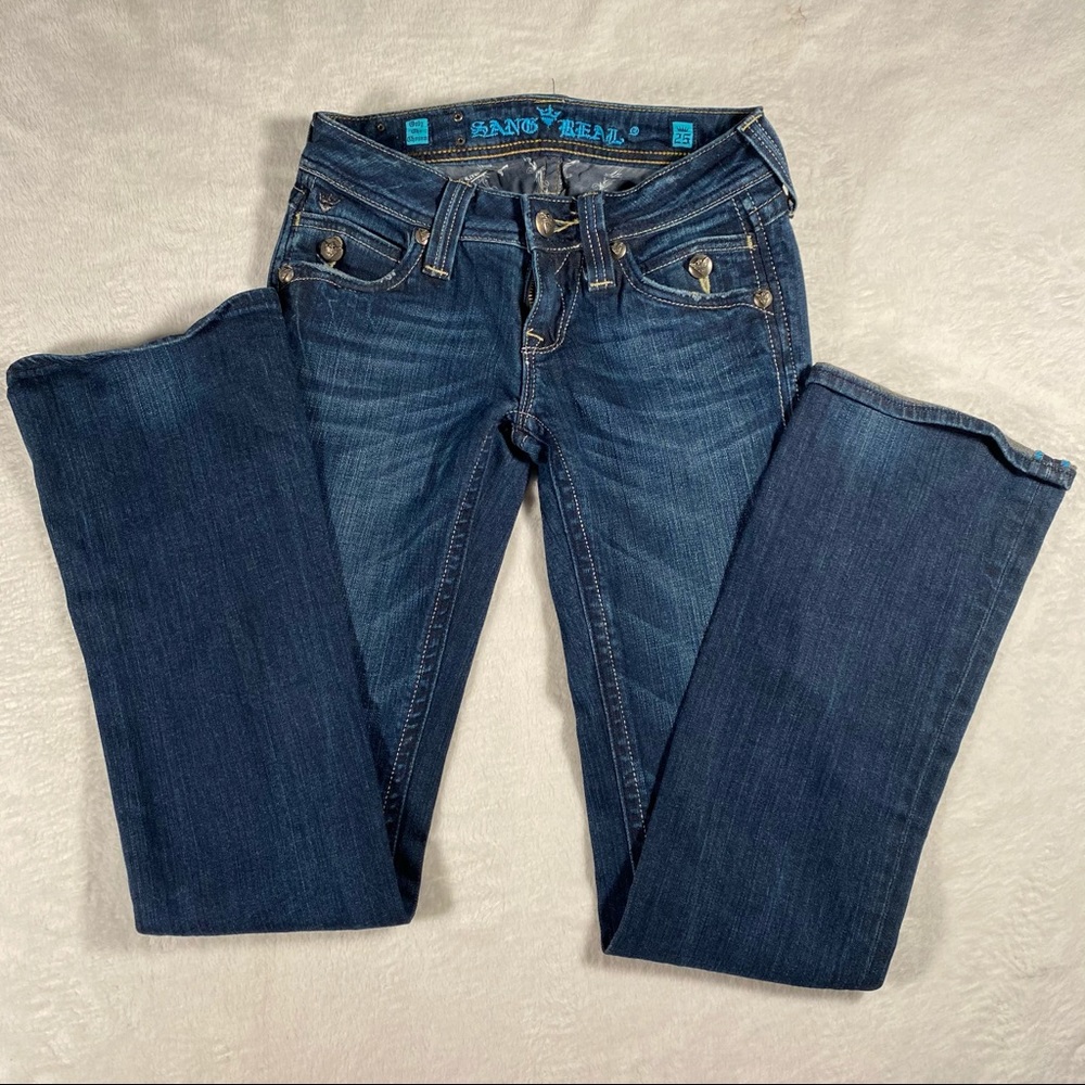 EUC Sang Real Blue Jeans